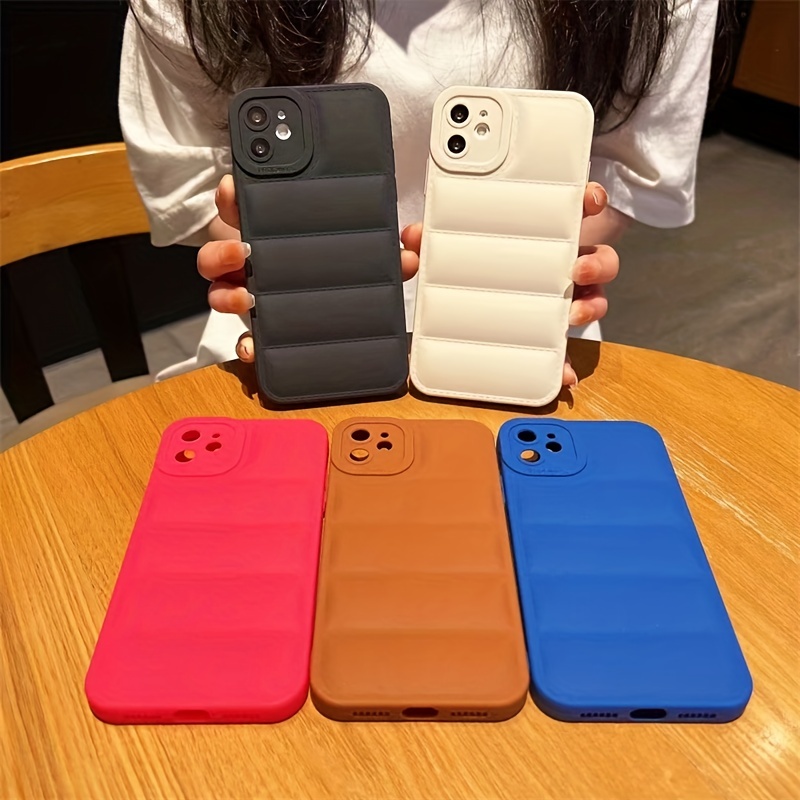 Down jacket phone case for iPhone 14 13 12 11 Pro Max Xs Max XR 8 7plus
